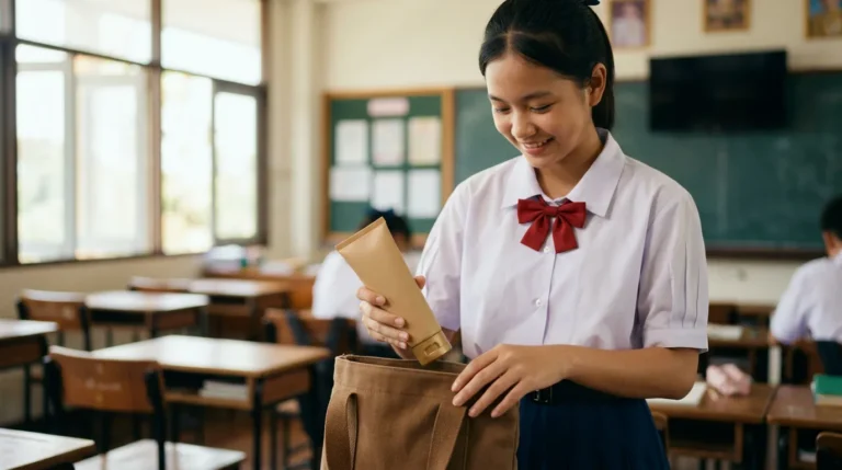 รีวิวไอเทมลับ ม.ต้น: พก “หลอดบีบมินิมอล 2026” ยังไงให้เนียนเหมือนพกเครื่องเขียน… หน้าเป๊ะปังบทความ