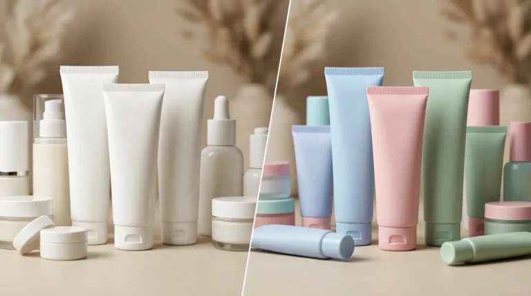หลอดบีบสีขาว vs หลอดบีบสีพาสเทล เลือกแบบไหนให้แบรนด์ปัง เทรนด์บรรจุภัณฑ์ปี 2026